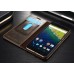 Huawei Nexus 6P - Caseme Vintage Luxury Slim Flip PU Leather Stand Protective Phone Cover Case - Brown